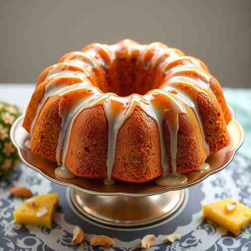Aloha Fruit Cake - Tropical Bundt Recipe & Easy Treats